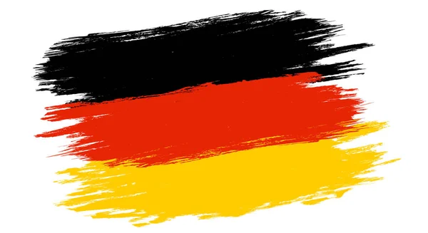 Bandera de Alemania en estilo grunge — Archivo Imágenes Vectoriales