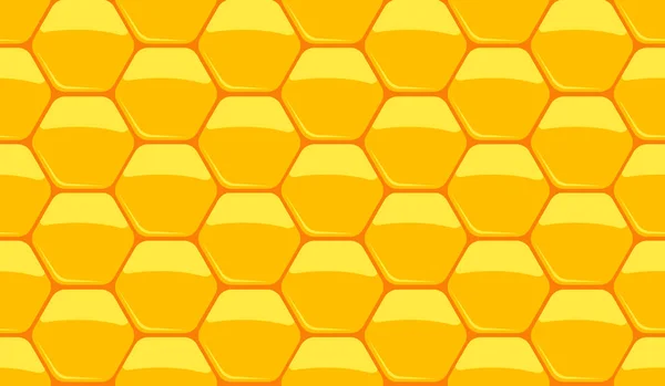 Honey and wax — Stock Vector