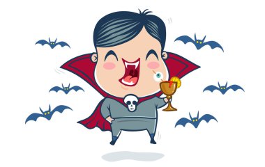 Kawaii tarzında Vampir