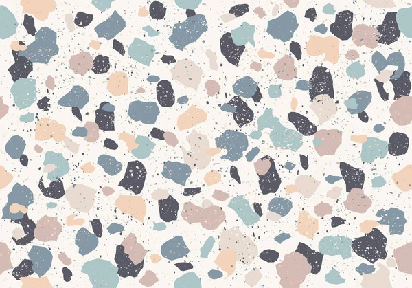 Kleurrijk patroon met Terrazzo textuur — Stockvector