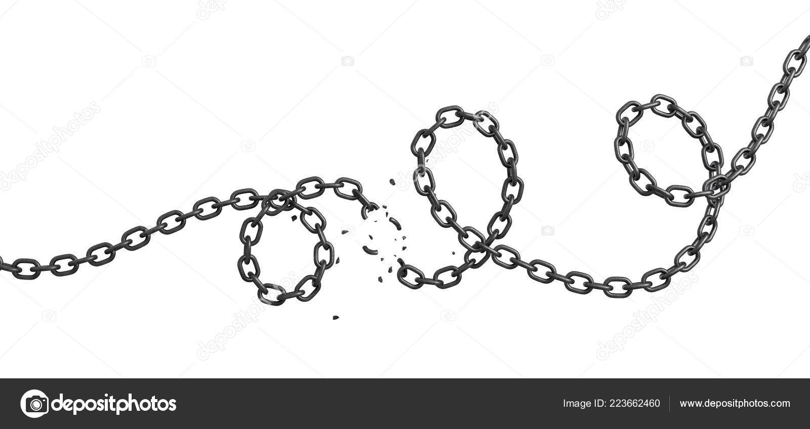 打破每一个链条背景