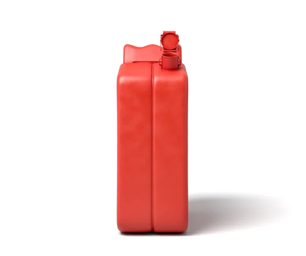 3D-rendering av öppen röd gas kan isoleras på vit bakgrund. — Stockfoto