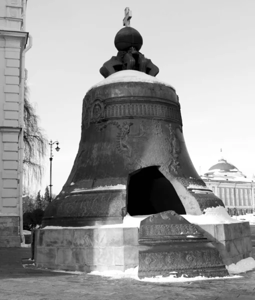 Photo Macro King Bell Moscow Kremlin Square — Stock Photo, Image