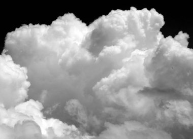 Fotoğraf arka plan parlak beyaz büyük bulutlar