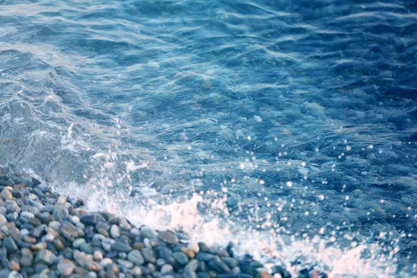 Fotografické pozadí mořské vlny — Stock fotografie