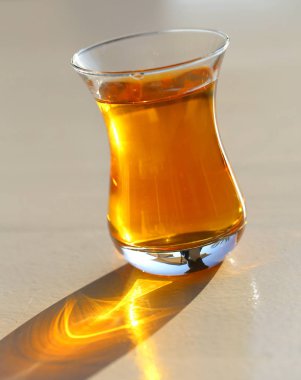 Bir fincan bitki çayı makro fotoğraf