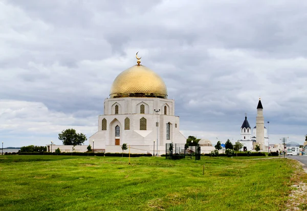 Foto Bellissimo Monumento Accettazione Dell Islam Tatarstan — Foto Stock