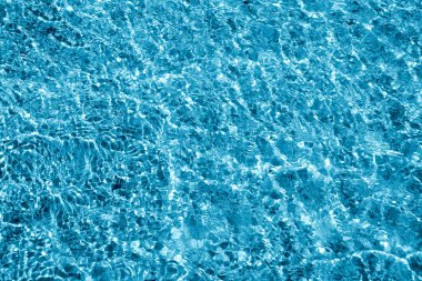 Mavi deniz dalgalarının bir makro arka plan fotoğrafı