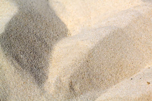 Photo Macro Background White Fine Sand Beach — Stock Photo, Image