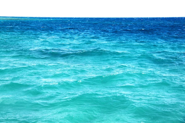Foto Macro Fondo Olas Azules Del Mar — Foto de Stock