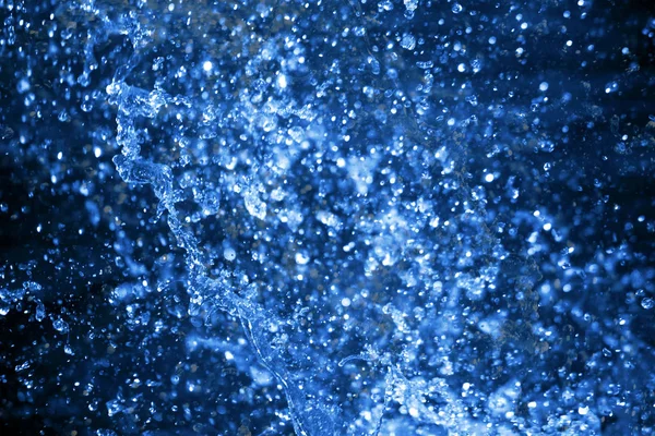 Photo Blue Motion Macro Sea Spray Sunny Day — Stock Photo, Image