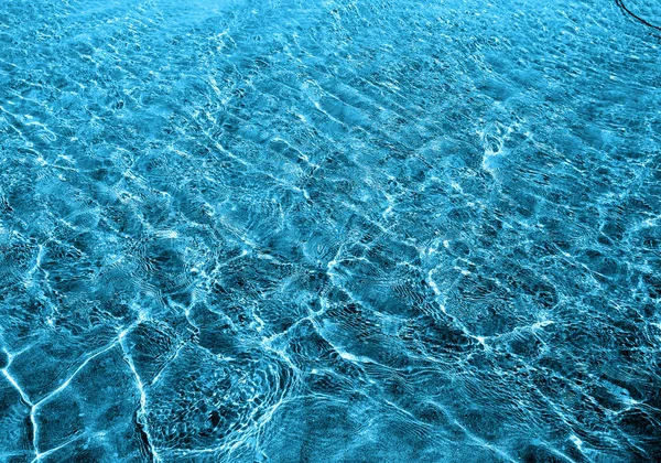 蓝色海浪的宏观背景的相片 — 图库照片