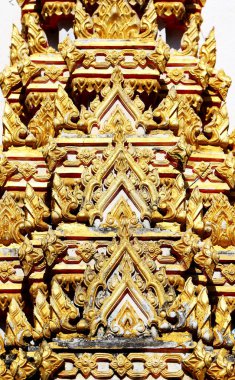 Fotoğraf makro doku güzel altın desen Asya