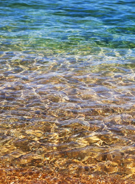 青い海の波のマクロの写真 — ストック写真