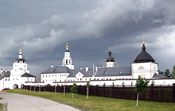 Foto Vackra Tempel Sviyazhsk Tatarstan — Stockfoto