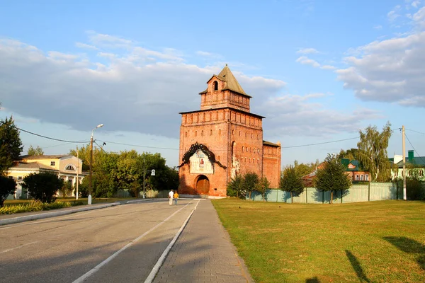 Fotolandschaft des alten Kremlinturms — Stockfoto