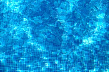 Mavi deniz dalgalarının bir makro arka plan fotoğrafı