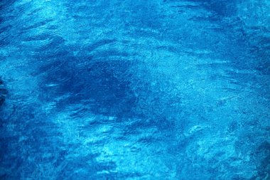 Mavi deniz dalgalarının bir makro arka plan fotoğrafı