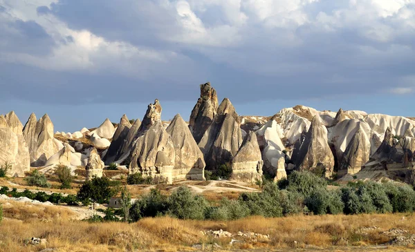 Foto Pemandangan Indah Dari Pegunungan Kapadokia Turki Pada Sore Hari — Stok Foto