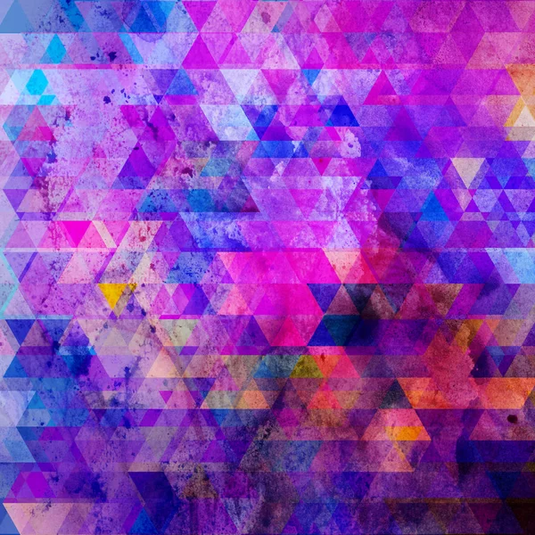 Abstrakt, flerfarget geometrisk trendy bakgrunn – stockfoto