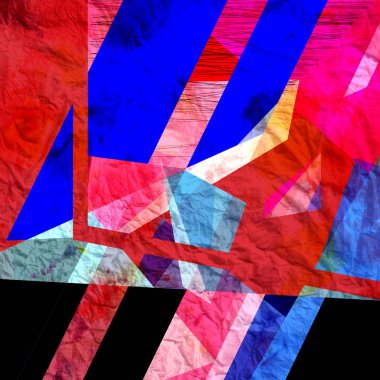 Soyut çok renkli geometrik trendy arka plan