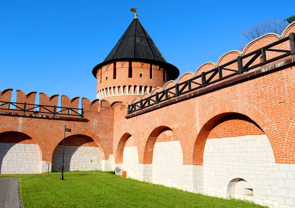 Photo of an old fortress with towers — Stock Photo, Image