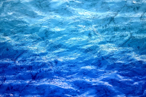 Fénykép makro háttér tiszta kék tengervíz — Stock Fotó