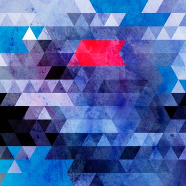 Soyut çok renkli geometrik arkaplan