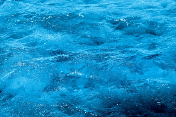 Fondo de la foto Hermoso azul transparente agua de mar —  Fotos de Stock