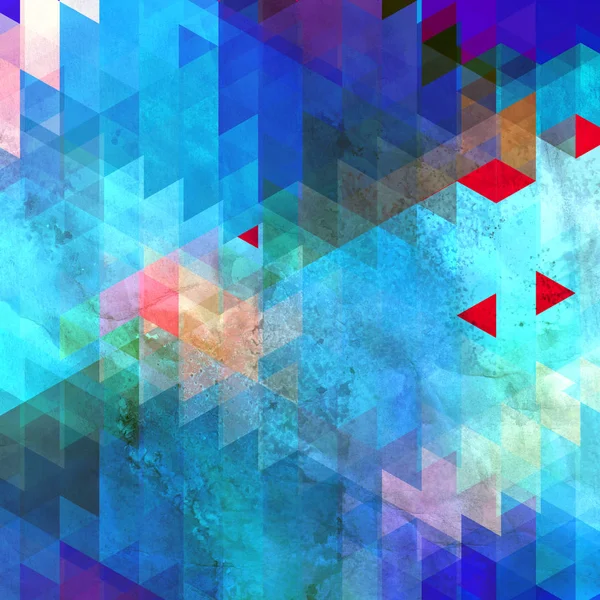 Абстрактний різнокольоровий геометричний дизайн різного фону багатокутників — стокове фото
