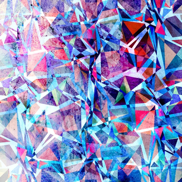 Абстрактний різнокольоровий геометричний модний фон — стокове фото