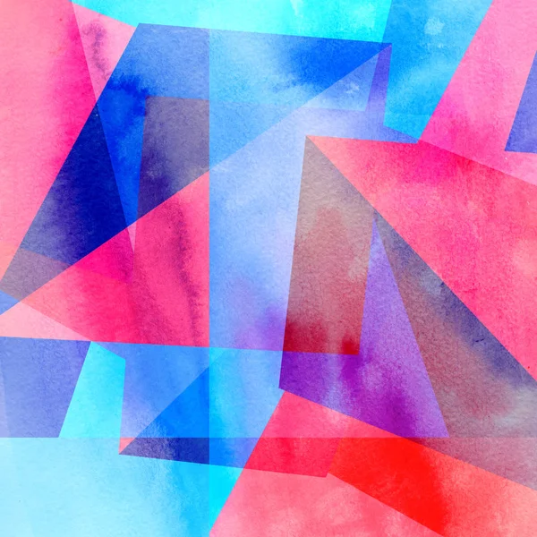 Abstrakt flerfarvet geometrisk trendy baggrund - Stock-foto