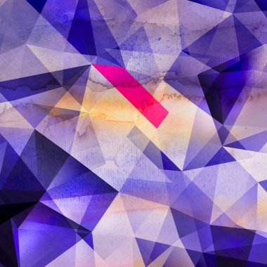 Soyut suluboya güzel doğrusal dalga grafikleri üzerinde koyu