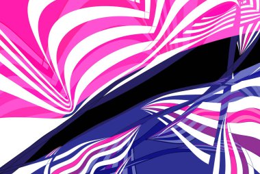 Farklı dalga ve çizgilerle güzel bir arkaplan tasarımı