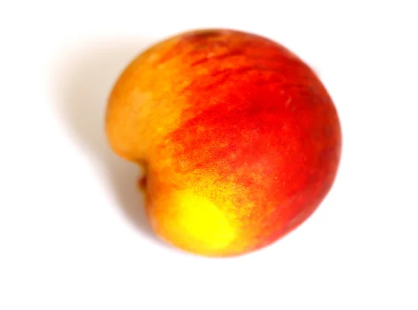 Foto Makro köstlichen großen Pfirsich — Stockfoto