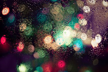 arka plan bulanık ışıkları ile