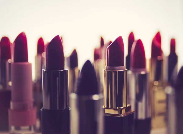 Abstract Lipstick Cityscape Light Background — Stock Photo, Image