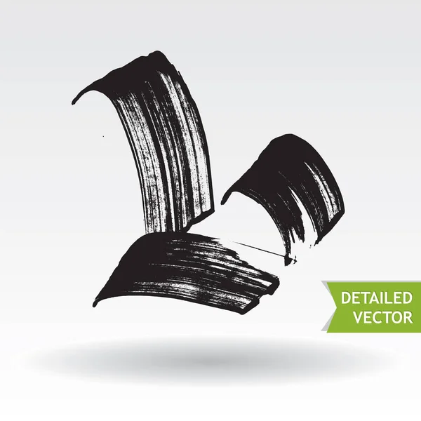Kalligrafie Hand Letters Alfabet Zeer Gedetailleerde Vector Lettertype — Stockvector