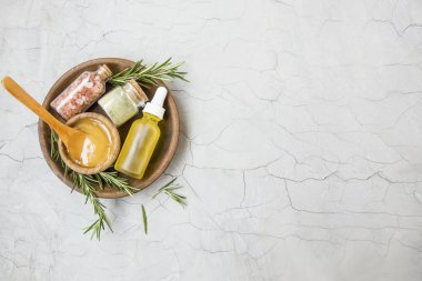 Doğal organik spa malzemeleri, doğal güzellik bakımları
