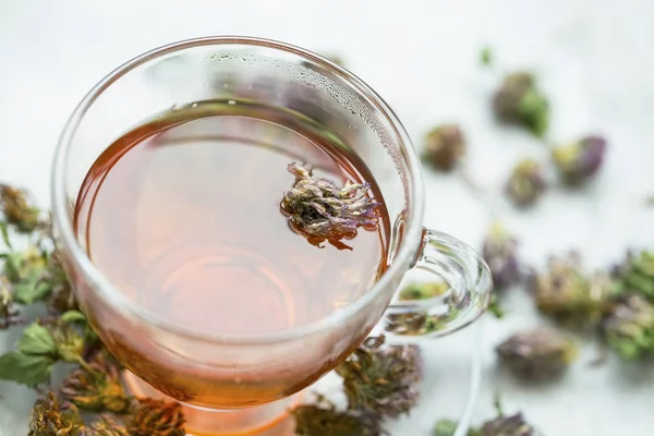 Té de trébol rojo — Foto de Stock