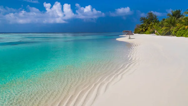 Tropischer Strand Für Urlaub Und Urlaubsziel Sommerstimmung Tropischer Landschaft Strandnatur — Stockfoto