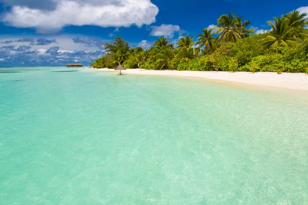 Praia Tropical Para Férias Destino Férias Humor Verão Paisagem Tropical — Fotografia de Stock