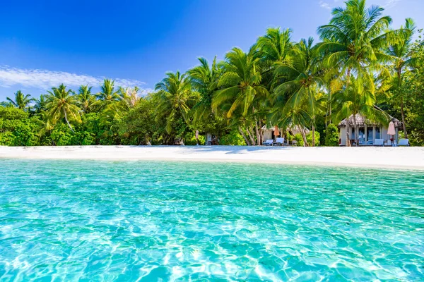 Fantastisk Natur Avkopplande Strand Tropiskt Landskap Bakgrund Sommar Semester Resor — Stockfoto