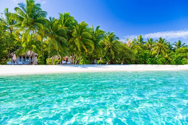 Erstaunliche Landschaft Entspannender Strand Tropische Landschaft Hintergrund Sommerurlaub Reise Urlaub — Stockfoto