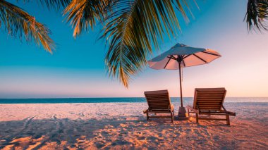 Yaz plajı turizmi tatil seyahati kavramı. Rahatlatıcı mutluluk, romantik aile, romantik çift duvar kâğıdı. Dünya konsepti. Ekosistem yeşil arkaplan
