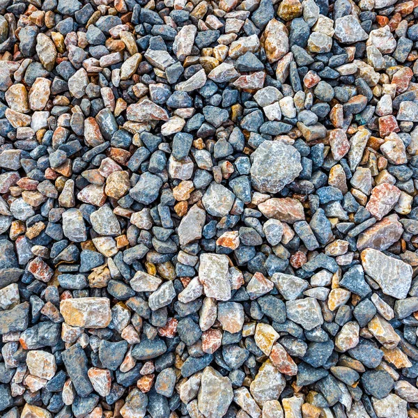 Malé Kameny Byly Zhutněny Aby Vytvořily Cestu Struktura Štěrkové Cesty — Stock fotografie