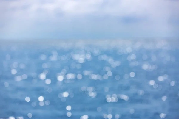Абстрактный Свет Морском Океаническом Фоне Летнего Сезона Размытый Фон Отражения — стоковое фото