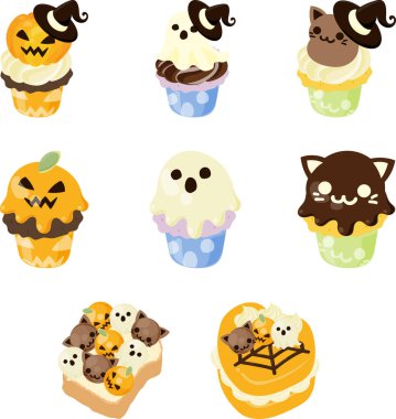 Bayram için harika bir Cadılar Bayramı çizimleri.!