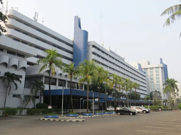 JAKARTA, INDONESIA - June 10, 2018: Mercure Convention Center Hotel in Ancol.
