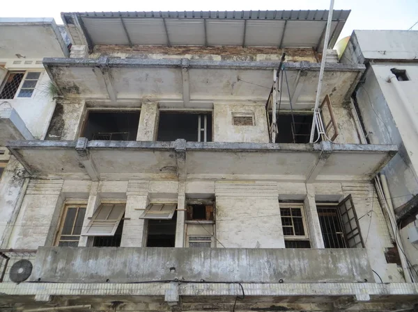 Jakarta Indonesia July 2018 Abandoned Old Building Kali Besar Kota — Stock Photo, Image